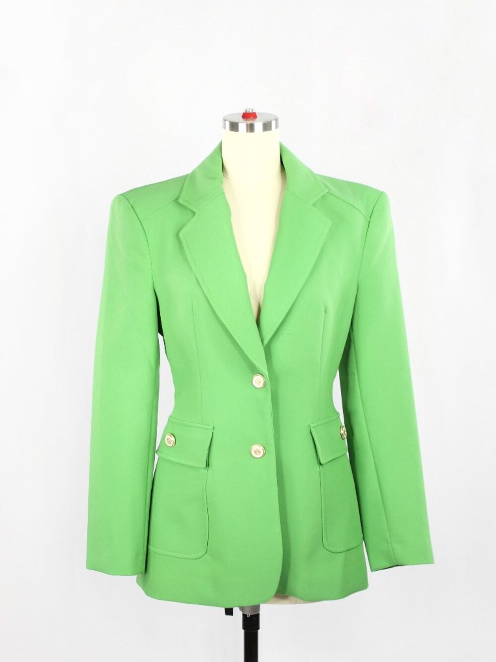 ZARA Green Oversized Single Breasted Blazer Suit Jacket, Size XS